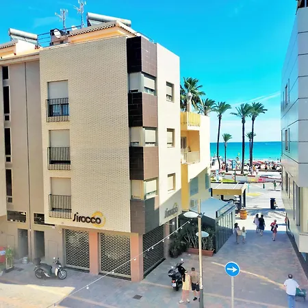 Moderno En Centro, Cerca De La Playa Y El Castillo Papa Luna Appartamento *